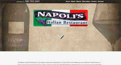 Desktop Screenshot of napolisponcacity.com